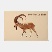 Nubian Ibex - Ein Gedi Deurmat (Voorkant)