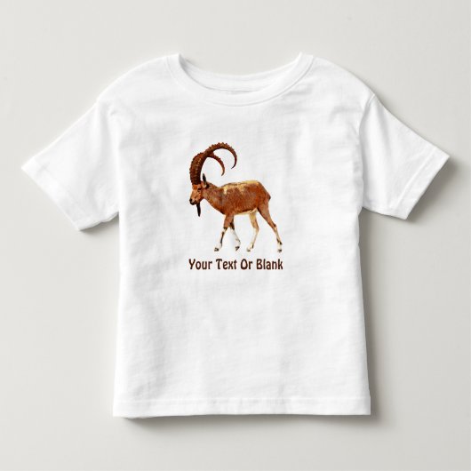 Nubian Ibex - Ein Gedi Kinder Shirts (Voorkant)