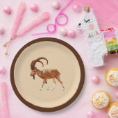 Nubian Ibex - Ein Gedi Papieren Bordje (Feest)