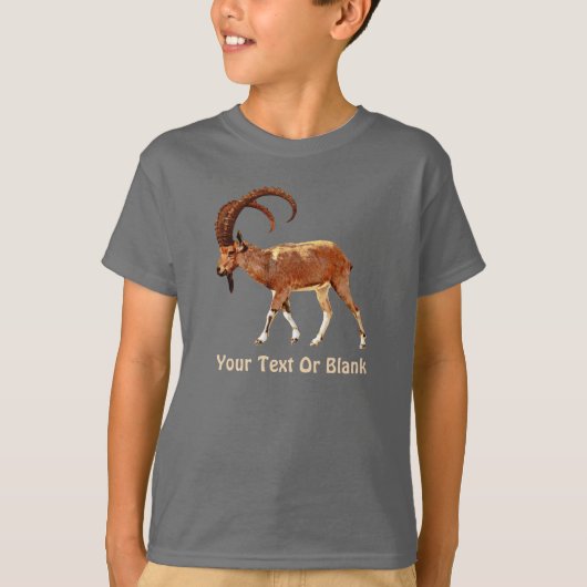 Nubian Ibex - Ein Gedi T-shirt (Voorkant)