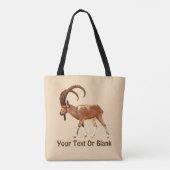 Nubian Ibex - Ein Gedi Tote Bag (Achterkant)