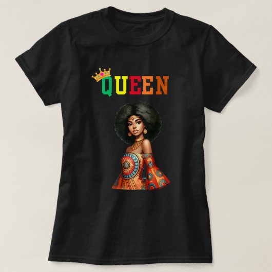 Nubian Queen: Beauty Women's T-Shirt (Design voorkant)