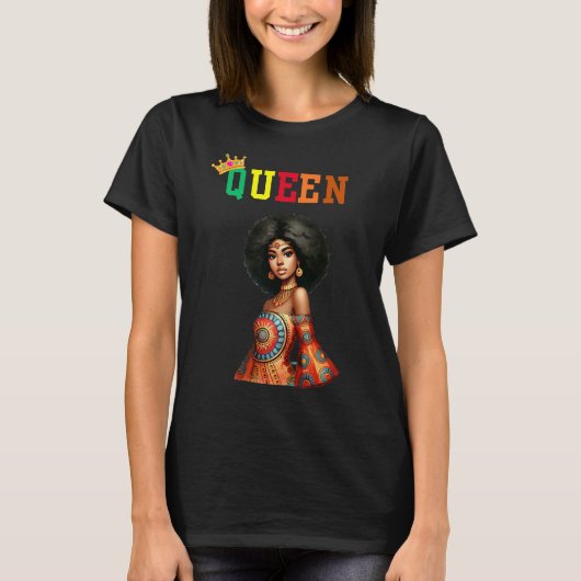 Nubian Queen: Beauty Women's T-Shirt (Voorkant)