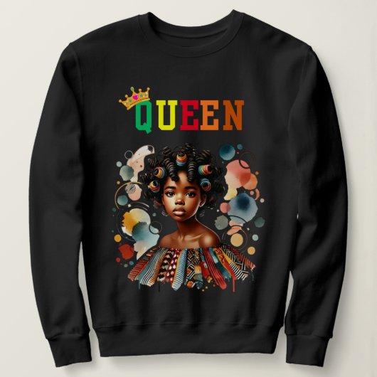 Nubian Queen: Believe Women's sweatshirt (Design voorkant)