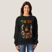 Nubian Queen: Believe Women's sweatshirt (Voorkant volledig)