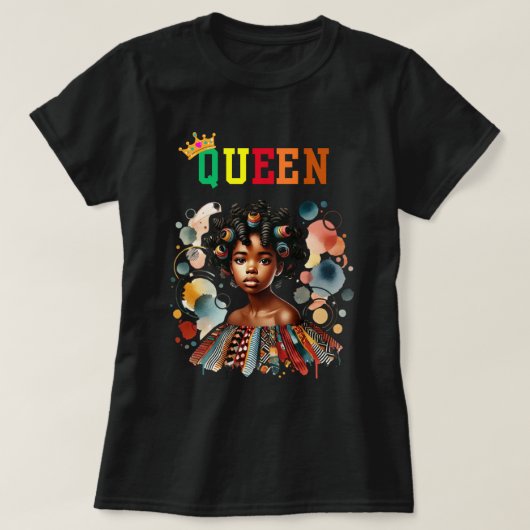 Nubian Queen: Believe Women's T-Shirt (Design voorkant)