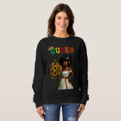 Nubian Queen: Daisy Women's sweatshirt (Voorkant volledig)