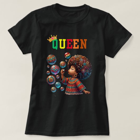 Nubian Queen: Discover Women's T-Shirt (Design voorkant)