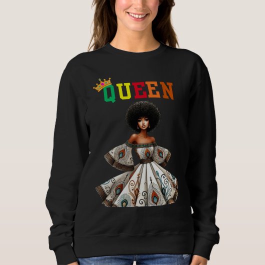 Nubian Queen: Flyness Women's sweatshirt (Voorkant)