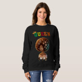 Nubian Queen: Fro Sho Women's sweatshirt (Voorkant volledig)