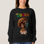 Nubian Queen: Fro Sho Women's sweatshirt (Voorkant)