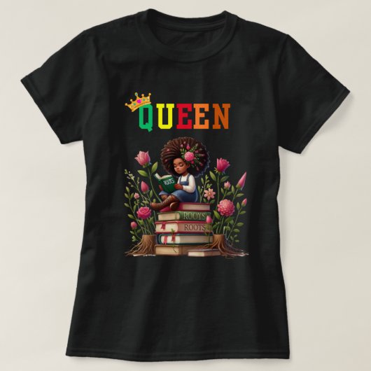 Nubian Queen: History Women's T-Shirt (Design voorkant)