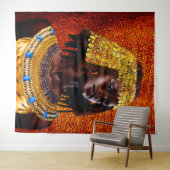 Nubian Queen Wandkleed (In Situ (horizontaal))