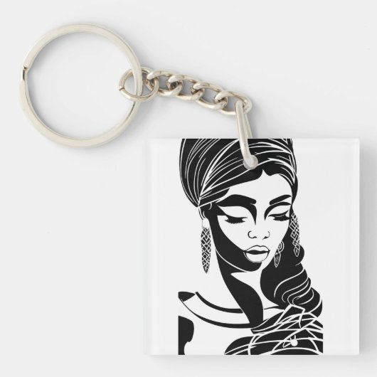 Nubian Sleutelhanger (voorkant)