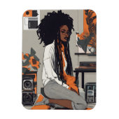 Nubian Swag Magneet (Verticaal)