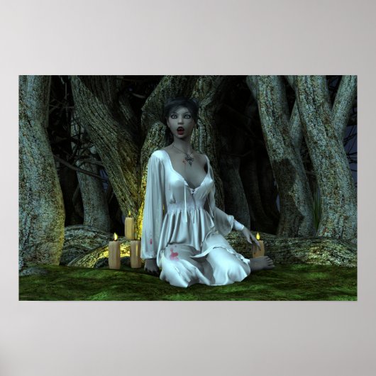 Nubile Vampire Poster (Voorkant)