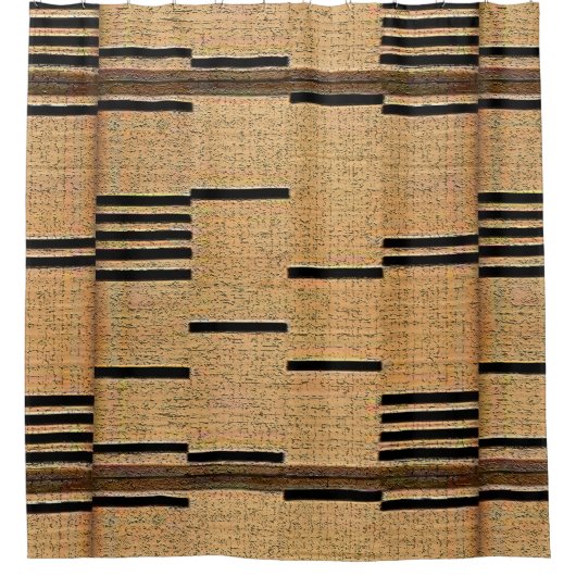 "Nubisch comfort" Douchegordijn (Voorkant)