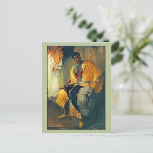 Nubisch Man van Franciszek Zmurko Briefkaart (Staand voorkant)