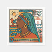 Nubisch Servet (Voorkant)