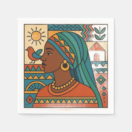 Nubisch Servet (Voorkant)