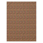 Nubische Boheemse geometrische print Tafelkleed (Voorkant)