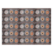 Nubische Boheemse geometrische print Tafelkleed (Voorkant (Horizontaal))