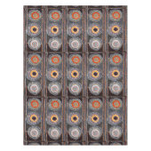 Nubische Boheemse geometrische print Tafelkleed (Voorkant)