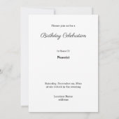  Nubische Geit Foto Verjaardag Kaart (Achterkant)