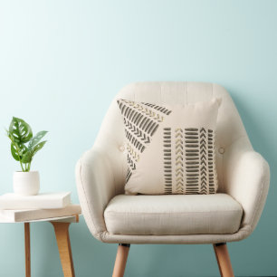 Nubische geometrische Kuba doek Prints Kussen