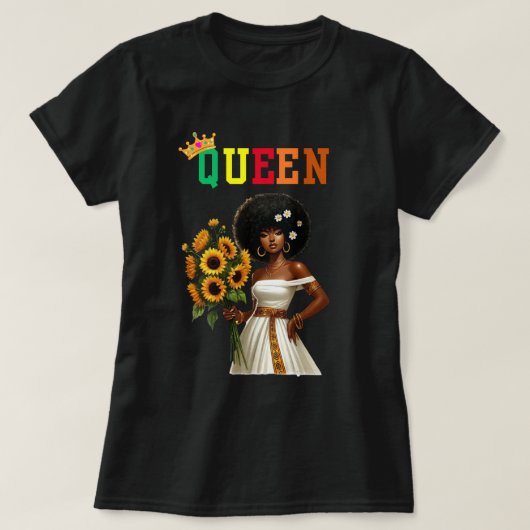 Nubische Koningin: Daisy's Dames T-Shirt (Design voorkant)
