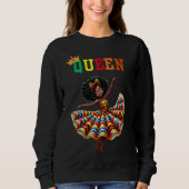 Nubische Koningin: Dans Women's sweatshirt (Voorkant)