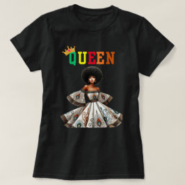 Nubische Koningin: Flyness Dames T-Shirt