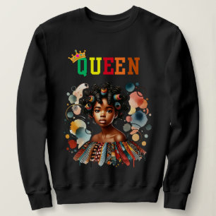 Nubische Koningin: Geloof Women's sweatshirt