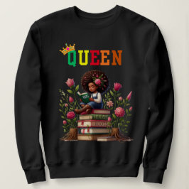 Nubische Koningin: Geschiedenis Women's sweatshirt