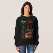 Nubische Koningin: Geschiedenis Women's sweatshirt (Voorkant volledig)