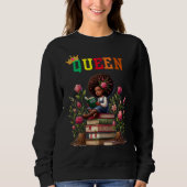 Nubische Koningin: Geschiedenis Women's sweatshirt (Voorkant)