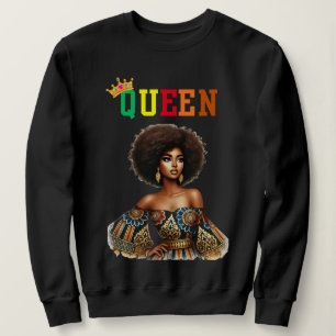Nubische Koningin: Klasse vrouwen sweatshirt