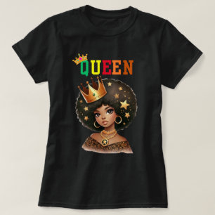 Nubische Koningin: Koninklijke Dames T-Shirt