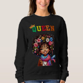 Nubische Koningin: luchtige dames sweatshirt (Voorkant)