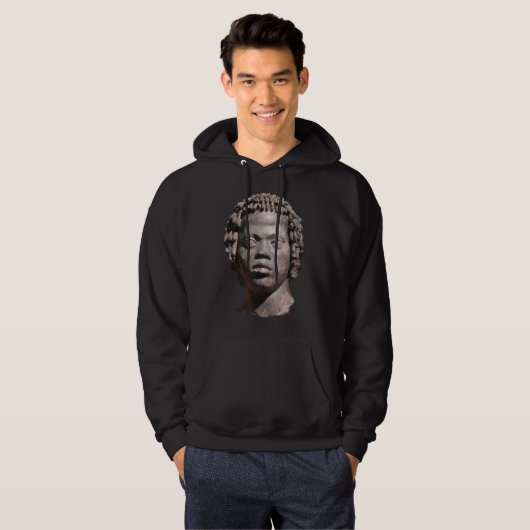 Nubische standbeeld Hoody (Voorkant volledig)