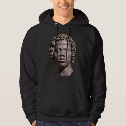 Nubische standbeeld Hoody (Voorkant)