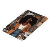 Nubische Swag 3 Magneet (Linkerzijde)