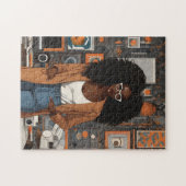 Nubische Swag Legpuzzel (Horizontaal)