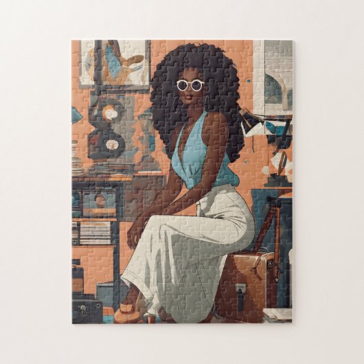 Nubische Swag Legpuzzel (Verticaal)
