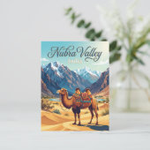 Nubra-vallei India Briefkaart (Staand voorkant)