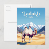 Nubra Valley India Briefkaart (Voorkant / Achterkant)