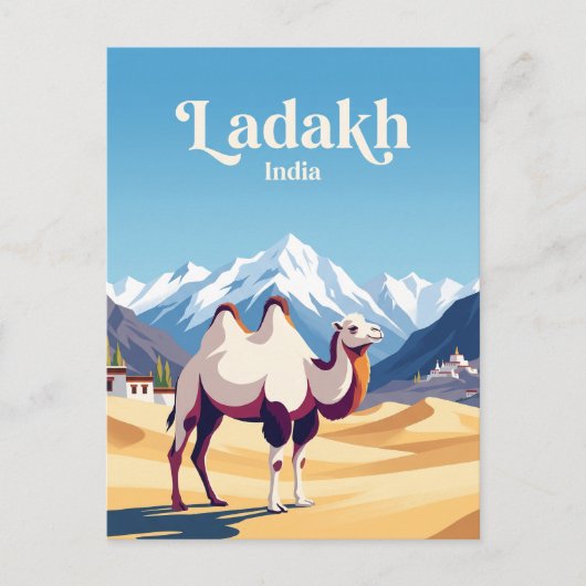 Nubra Valley India Briefkaart (Voorkant)