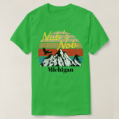 Nubs Nob ski Michigan 1 T-shirt (Design voorkant)