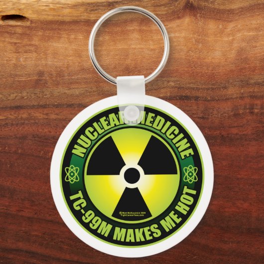 Nuc Med Tech Sleutelhanger (Voorkant)
