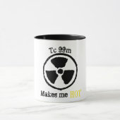 Nuc Med Tech twee toonaangevende mok "Tc99m maakt  (Midden)